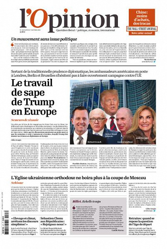 L’Opinion du Lundi 7 Janvier 2019