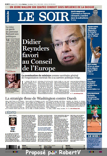 Le Soir - Mardi 8 Janvier 2019