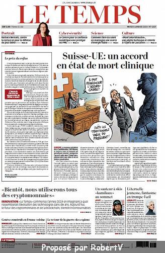 Le Temps - Lundi 7 + Mardi 8 Janvier 2019
