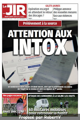 Journal de l’Île de la Réunion - Mardi 8 Janvier 2019