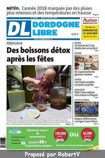 Dordogne Libre - Mardi 8 Janvier 2019