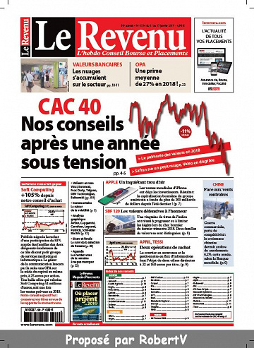 Le Revenu N°1514 - 11 au 17  Janvier 2019
