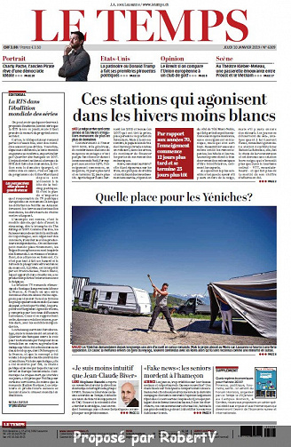 Le Temps - Jeudi 10 Janvier 2019