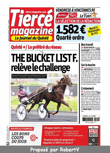Tiercé Magazine - Jeudi 10 Janvier 2019