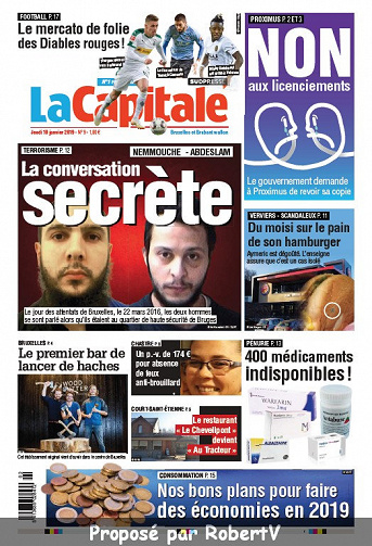 La Capitale - Jeudi 10 Janvier 2019