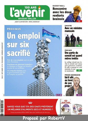 L’Avenir - Jeudi 10 Janvier 2019