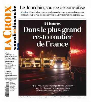 La Croix du Samedi 12 et Dimanche 13 Janvier 2019