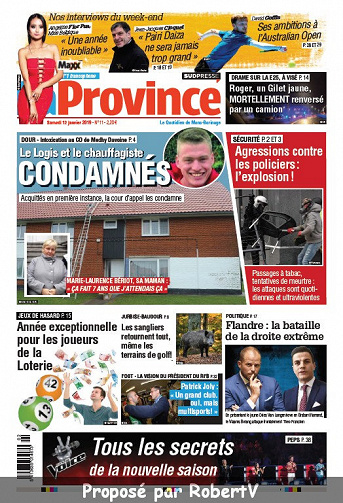 La Province - Mons - Samedi 12 Janvier 2019