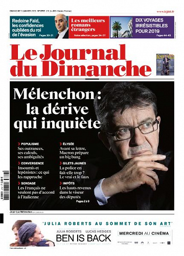 Le Journal du Dimanche - 13 Janvier 2019