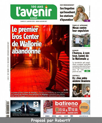 L’Avenir (2 éditions) - Samedi 12 Janvier 2019
