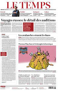 Le Temps - Lundi 14 + Mardi 15 Janvier 2019