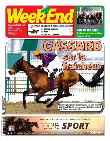 Week End - Mardi 15 Janvier 2019