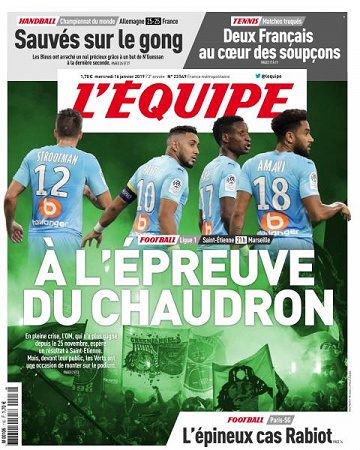 L’equipe du Mercredi 16 Janvier 2019