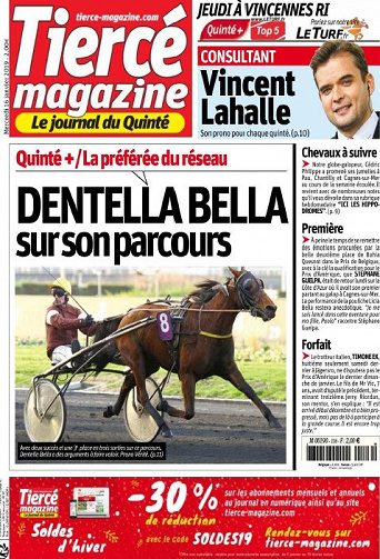 Tiercé Magazine - Mercredi 16 Janvier 2019