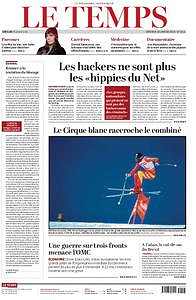 Le Temps - Vendredi 18 Janvier 2019 (+ édition du 17)