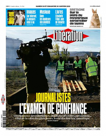 Liberation du Samedi 19 et Dimanche 20 Janvier 2019