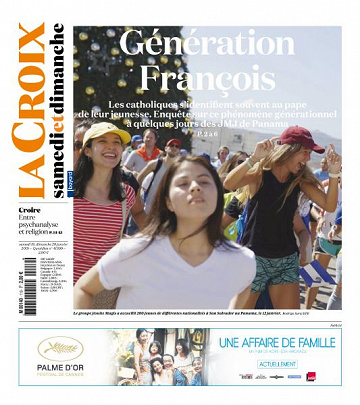 La Croix du Samedi 19 et Dimanche 20 Janvier 2019