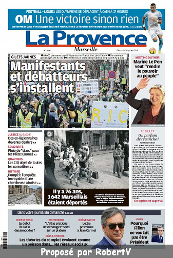 La Provence Marseille - Dimanche 20 Janvier 2019