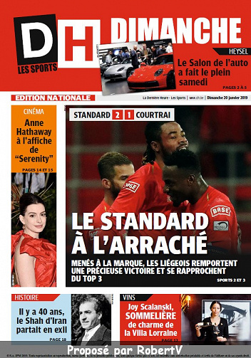 DH Dimanche - Dimanche 20 Janvier 2019