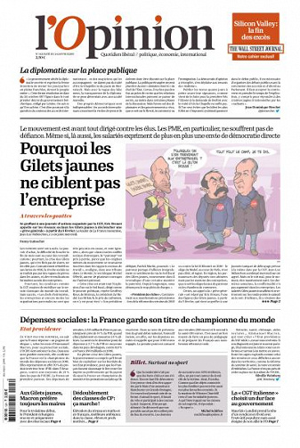 L’Opinion du Jeudi 24 Janvier 2019
