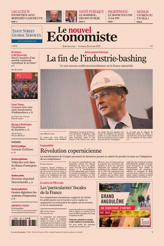Le nouvel Economiste du Vendredi 25 Janvier 2019