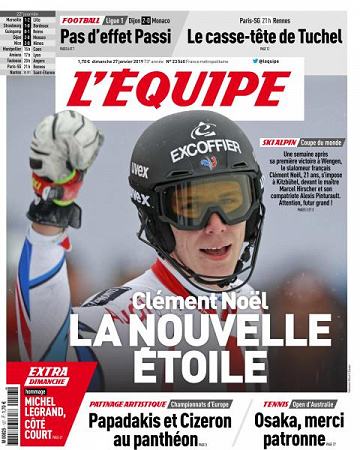 L’equipe du Dimanche 27 Janvier 2019