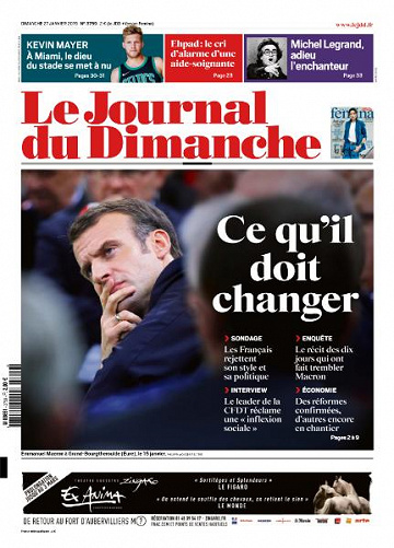Le Journal du Dimanche - 27 Janvier 2019
