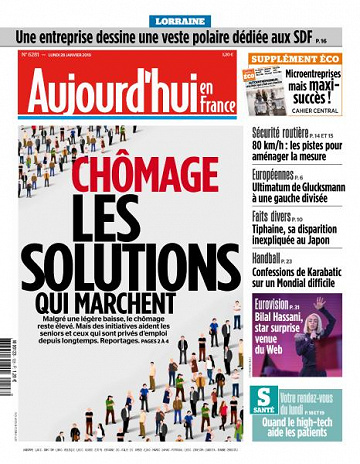 Aujourd’hui en France du Lundi 28 Janvier 2019