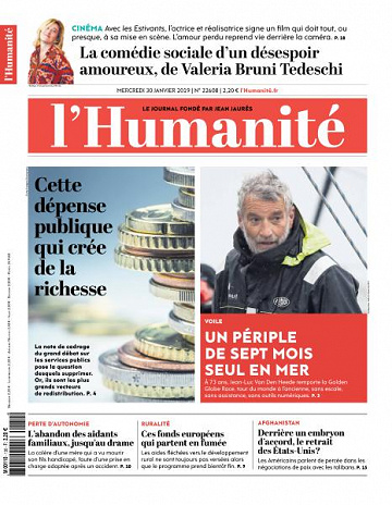 L’Humanite du Mercredi 30 Janvier 2019