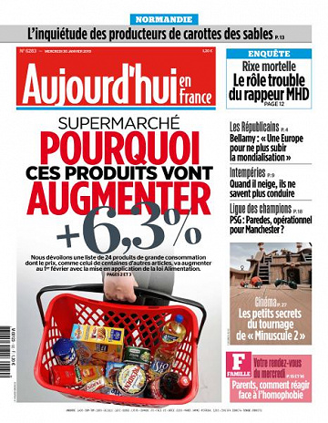 Aujourd’hui en France du Mercredi 30 Janvier 2019