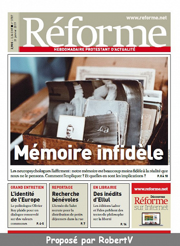 Réforme - Jeudi 31 Janvier 2019