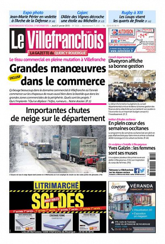 Le Villefranchois - 31 Janvier 2019