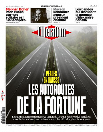 Libération du Vendredi 1er Février 2019