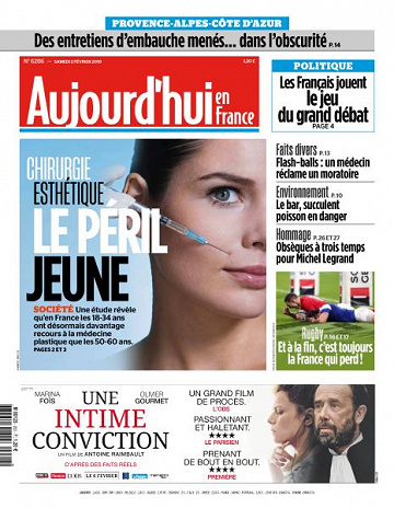 Aujourd’hui en France du Samedi 2 Février 2019