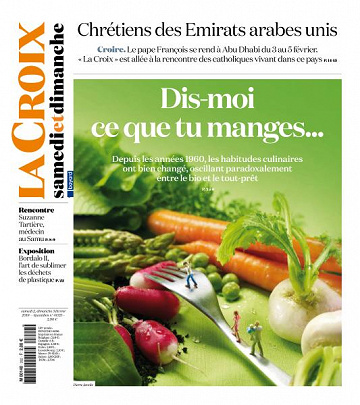 La Croix du Samedi 2 et Dimanche 3 Février 2019