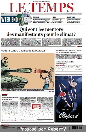 Le Temps - Samedi 2 et Dimanche 3 Février 2019