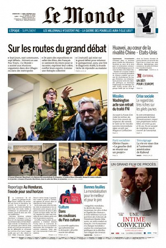 Le Monde du Dimanche 3 et Lundi 4 Février 2019