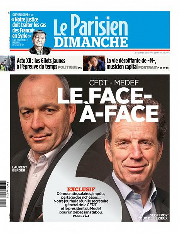 Le Parisien du Dimanche 3 Février 2019