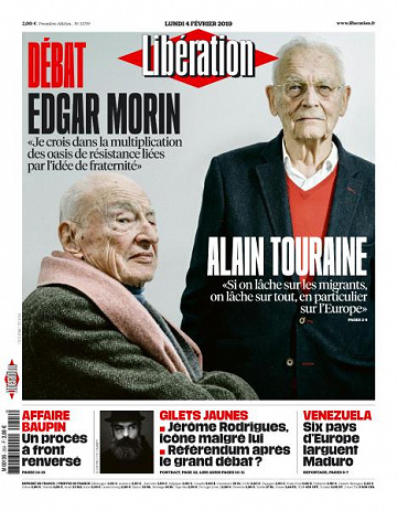 Libération du Lundi 4 Février 2019