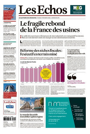 Les Echos du Mardi 5 Février 2019
