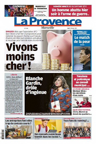 La Provence Marseille - Mardi 5 Février 2019