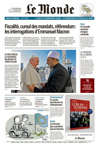 Le Monde du Mercredi 6 Février 2019