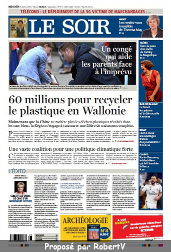 Le Soir - Mercredi 6 Février 2019