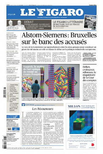 Le Figaro du Jeudi 7 Février 2019