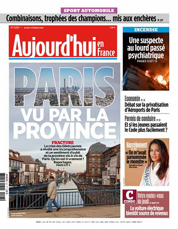 Aujourd’hui en France du Jeudi 7 Février 2019