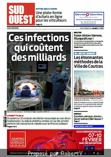Sud Ouest Sud-Gironde - Jeudi 7 Février 2019