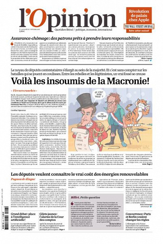 L’Opinion du Jeudi 7 Février 2019