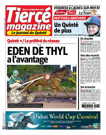 Tiercé Magazine du Jeudi 07 Février 2019
