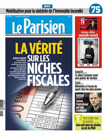 Le Parisien du Vendredi 8 Février 2019