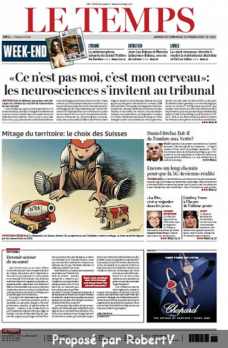Le Temps - Samedi 9 et Dimanche 10 Février 2019